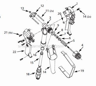 Part Location Diagram of ST073266AV Campbell Hausfeld Slotted Hex Screw-5-40